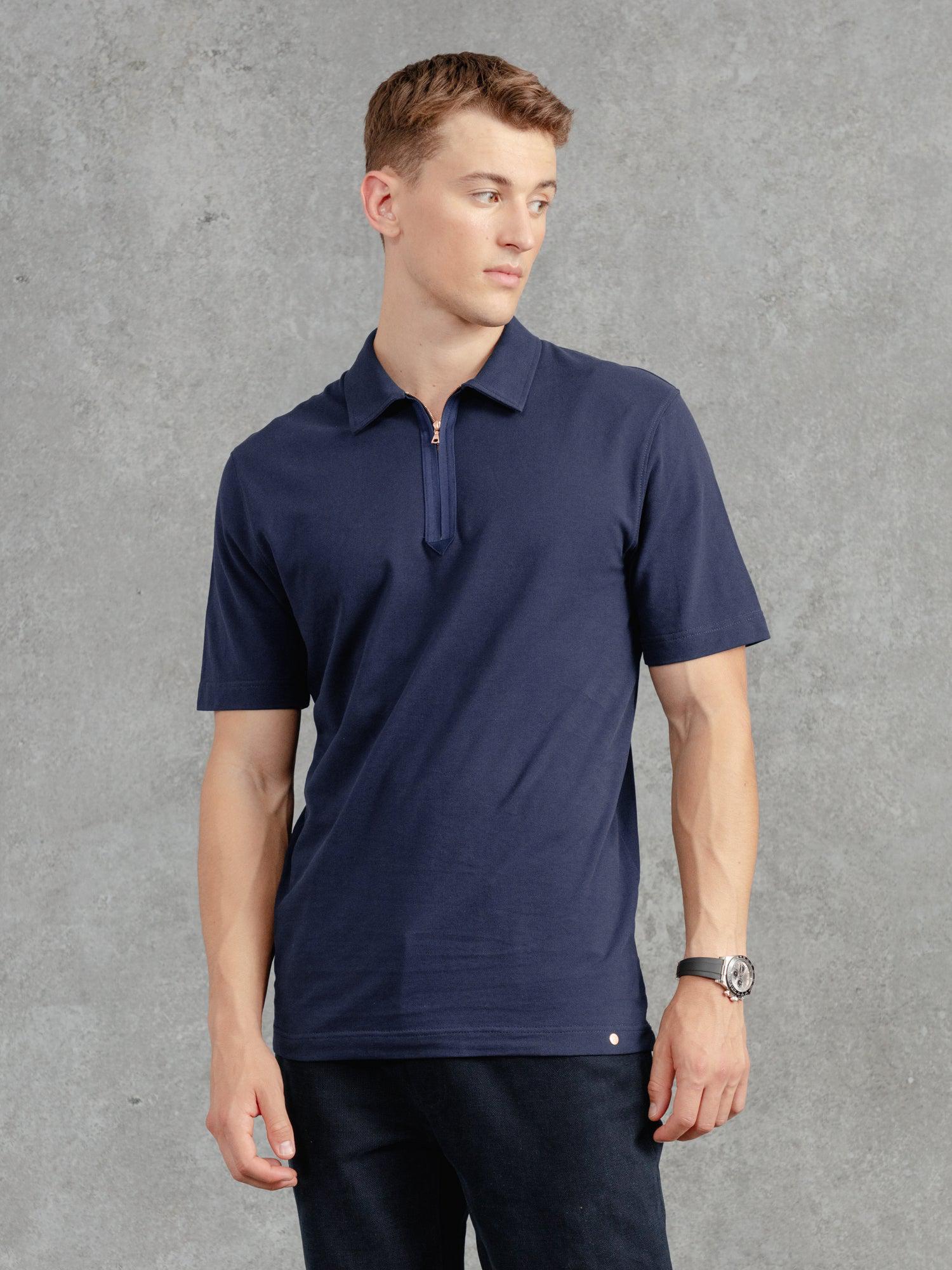 The Ashley Zip Polo