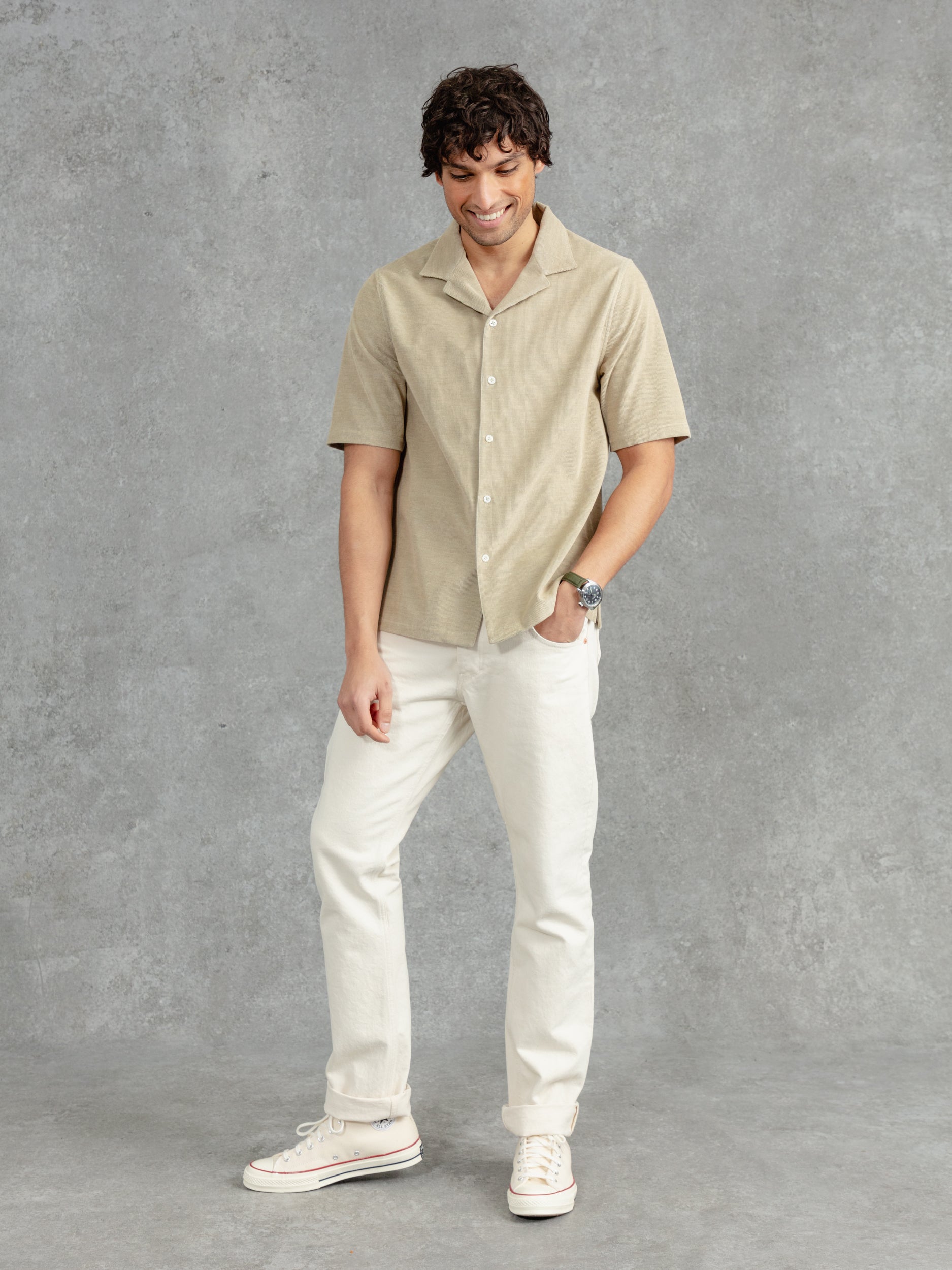 The Cord Camp Collar Shirt