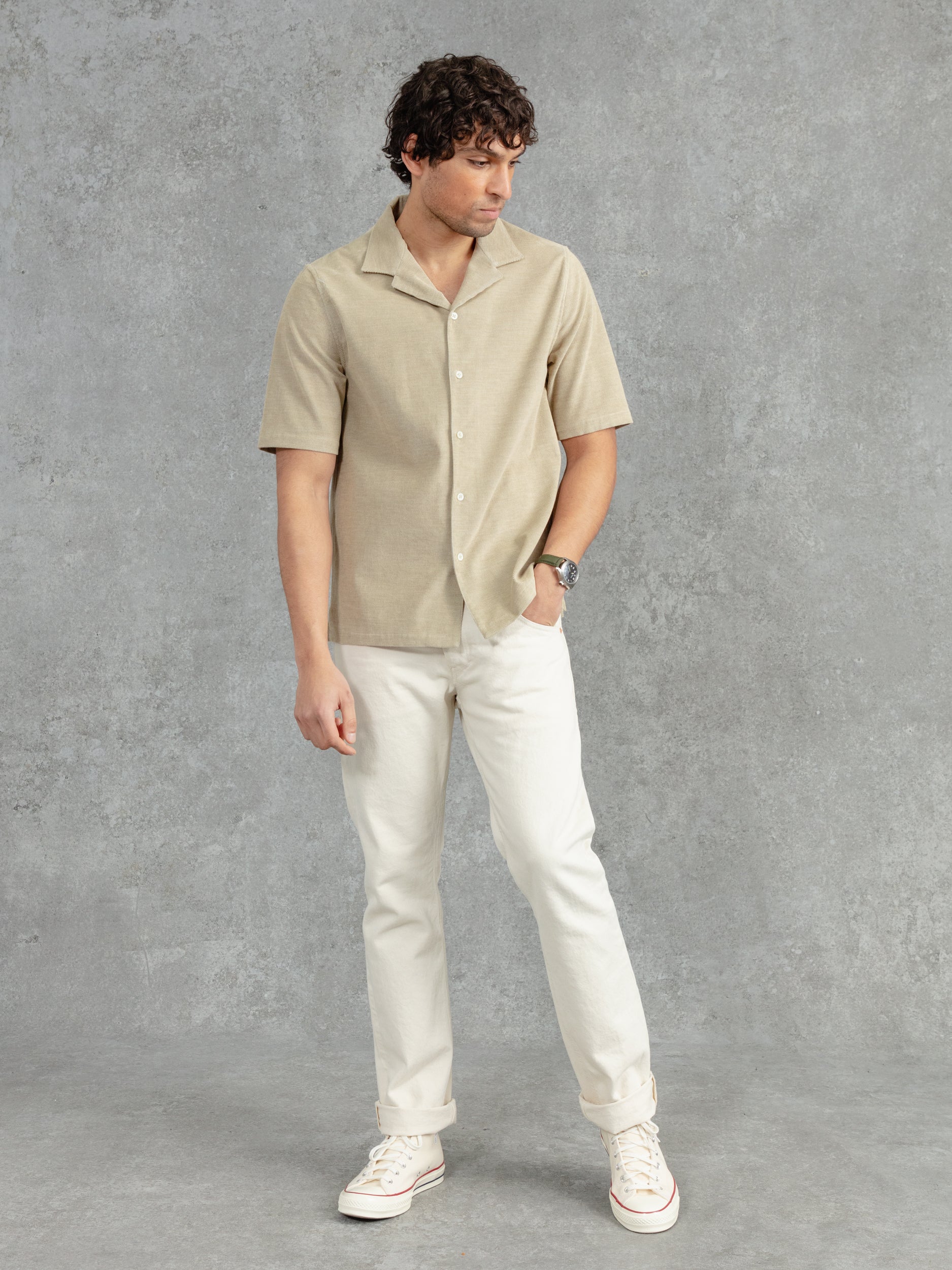 The Cord Camp Collar Shirt