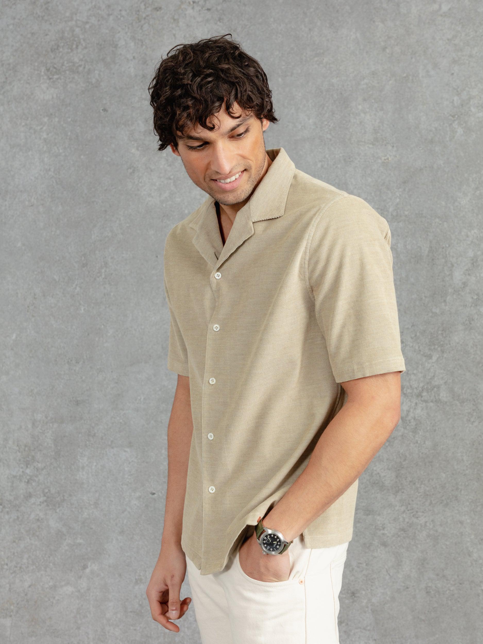 The Cord Camp Collar Shirt