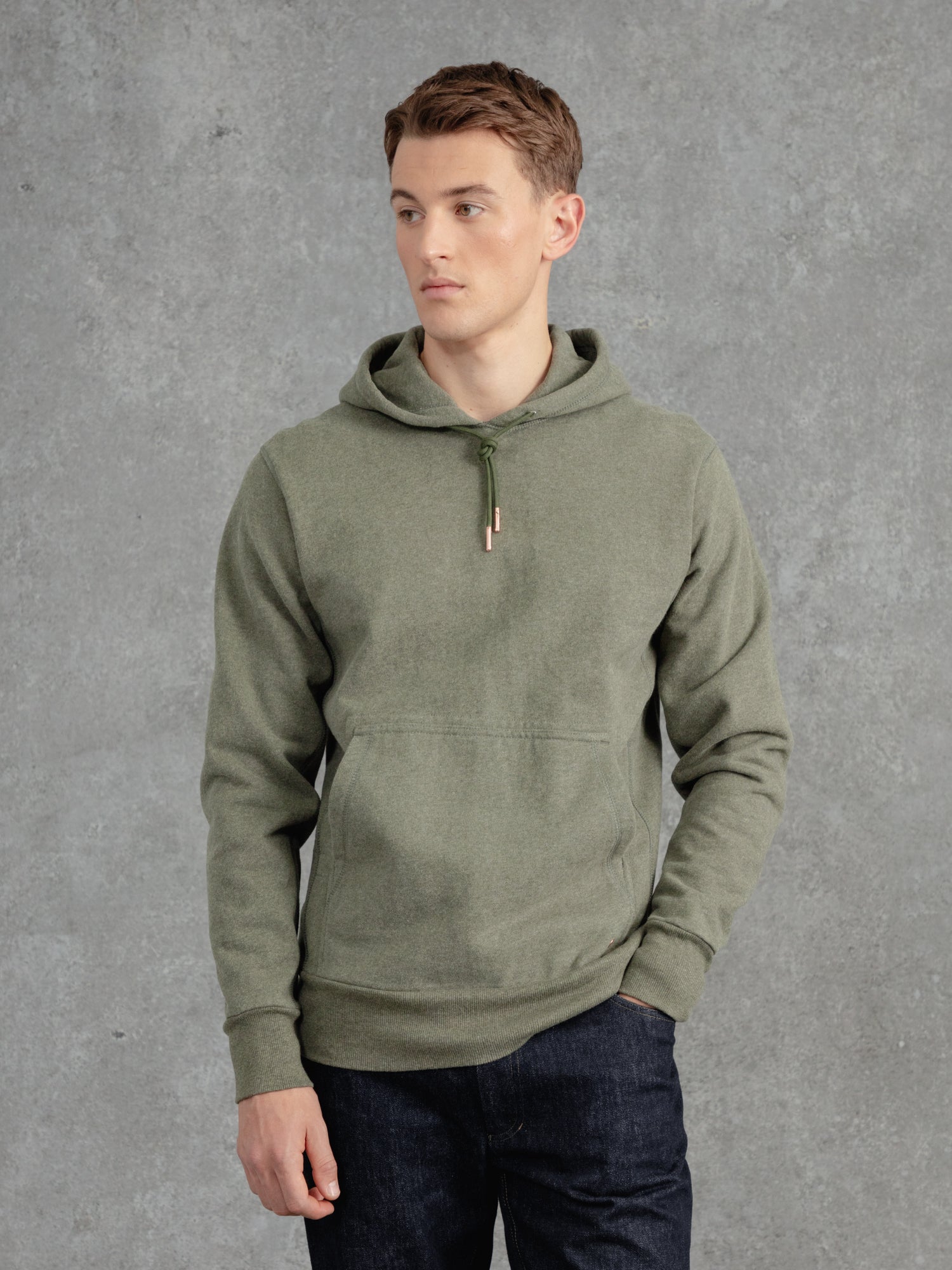 Moss green hoodie on sale