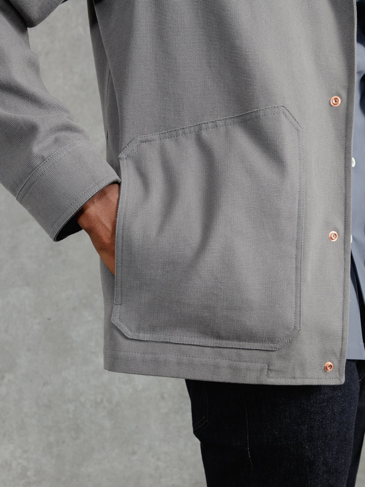 The Panama Coach Jacket Fog