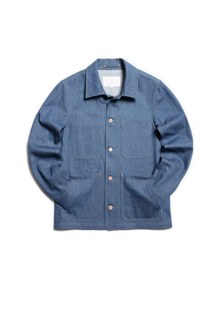 The Denim Mill Jacket - Azure – PrivateWhite V.C.