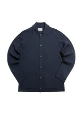 The Merino Knitted Jacket - Midnight