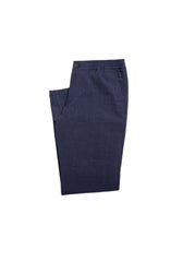 The Loro Piana Seersucker Drawstring Trouser - Ink