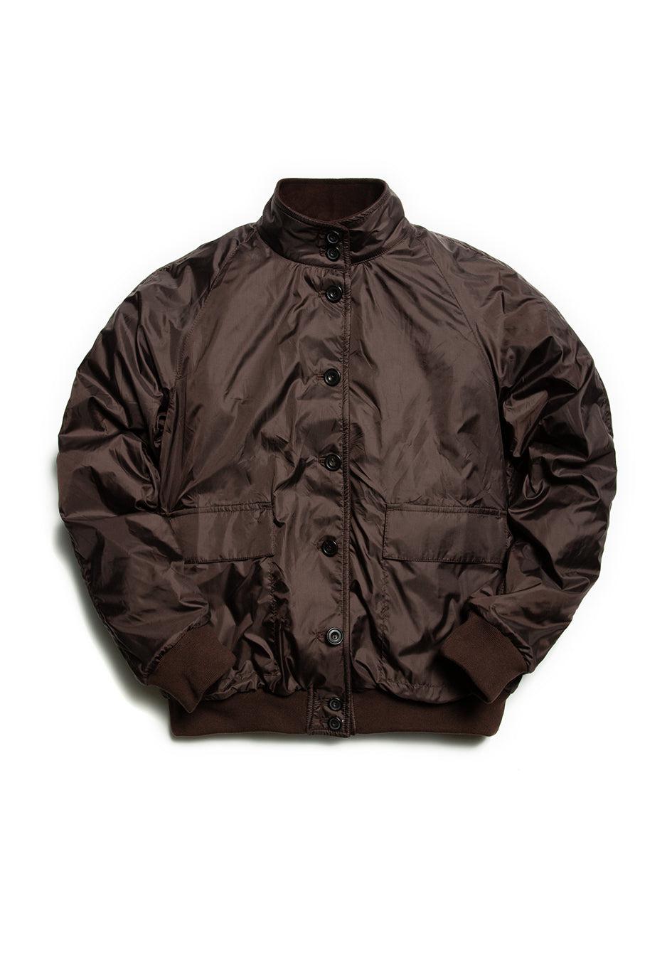The PS Reversible Suede Bomber - Brown – PrivateWhite V.C.
