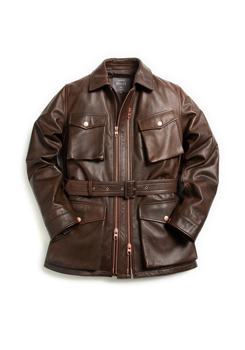 The Leather Twin Track Brown 2 XS